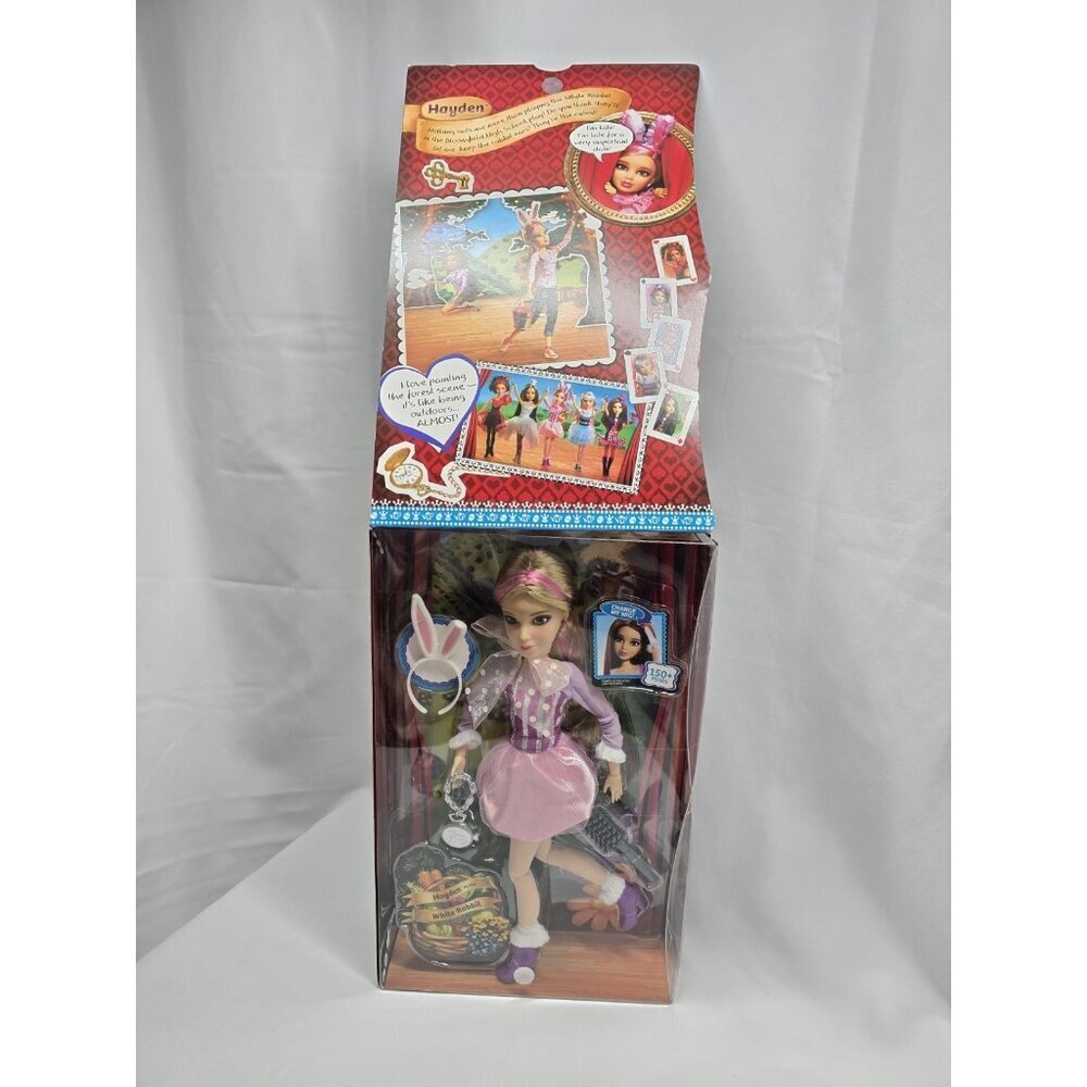 Spin Master Liv Hayden in Wonderland as The White Rabbit Doll New- Box Wear